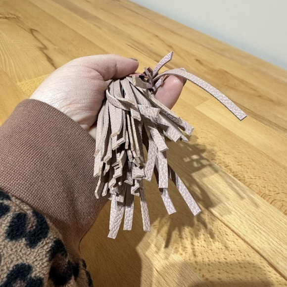 Michael Kors Shades of Pink Tassel Keychain Charm - Picture 6 of 7